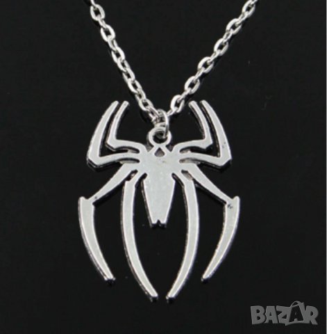 Spiderman медальон с верижка Спайдърмен Marvel Марвел човека паяк герой комикс, снимка 1 - Колиета, медальони, синджири - 12610196