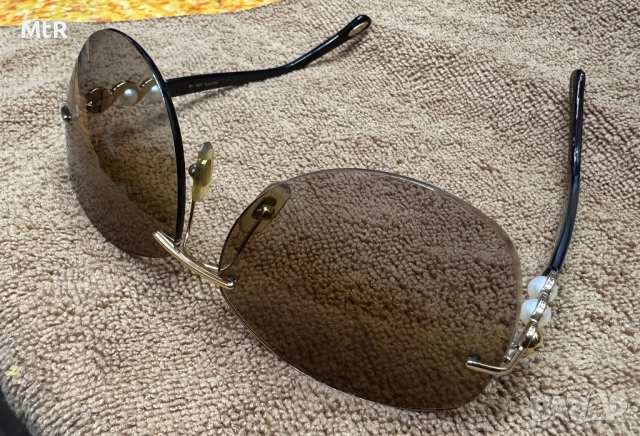 Луксозни слънчеви очила Chopard ARCH 877S, снимка 12 - Слънчеви и диоптрични очила - 52488809