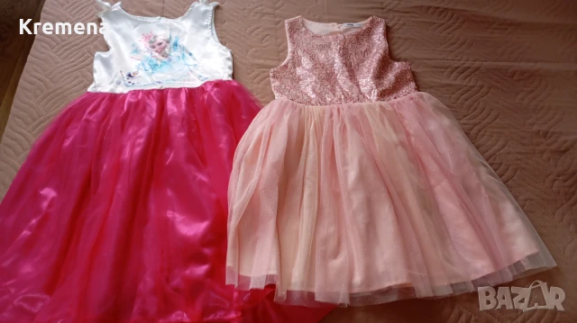 Лот официални рокли 134/140 размер, снимка 1