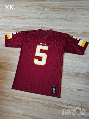 Оригинална мъжка тениска Reebok x Washington Redskins NFL x McNabb, снимка 2 - Тениски - 51327288