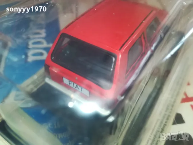FIAT PANDA RED METAL CAR 2504251619, снимка 9 - Колекции - 50034767
