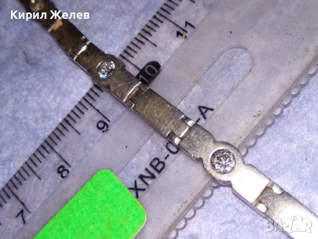 СКЪПОЦЕННА СРЕБЪРНА ФЕШЪН ГРИВНА СРЕБРО 925 с ЮВЕЛИРНО ФАСЕТИРАНИ КАМЪНИ ЦИРКОНИЙ 37352, снимка 6 - Гривни - 40552634