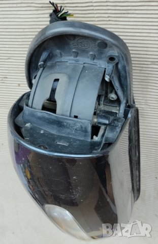 дясно прибиращо огледало с мигач и подсветка - Mercedes E class  W211 и S211, снимка 6 - Части - 37296488