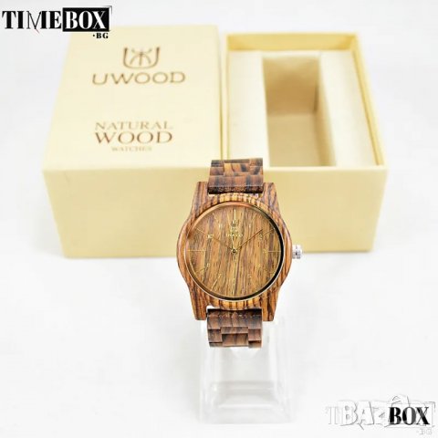 Uwood UW1007 Wood Watch, снимка 5 - Мъжки - 39042293