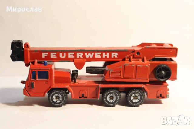 1:55?? SIKU КАМИОН ПОЖАРНА КРАН КОЛИЧКА МОДЕЛ