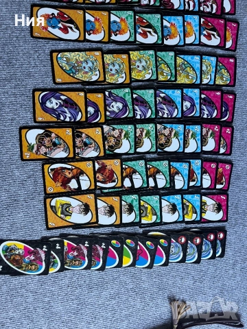 Карти uno с Monster high, снимка 2 - Карти за игра - 51660681