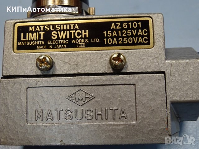 изключвател краен Matsushita limit switch AZ6101, AZ6104, снимка 4 - Резервни части за машини - 37105306