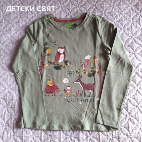 Нови тениски,блузи и клинове , снимка 5 - Детски Блузи и туники - 36936274