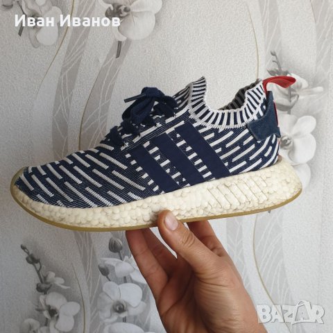  оригинални маратонки  Adidas NMD R2 PK  Primeknit номер 41,5-42, снимка 13 - Маратонки - 39903965