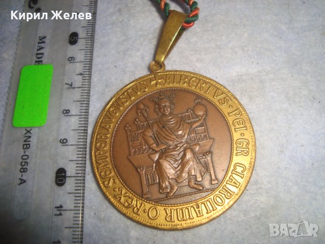 1978г. 675 от ОСНОВАВАНЕТО на ГРАД ХАНАУ ЮБИЛЕЕН ИМПЕРАТОРСКИ РЯДЪК НЕМСКИ МЕДАЛ ИСТОРИЧЕСКИ 30649, снимка 9 - Антикварни и старинни предмети - 38026186