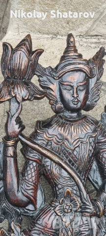 скулптура, пано дърворезба , снимка 2 - Пана - 52863684