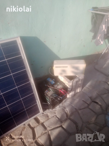 соларна ситема 24 вота + упс 360 вата, снимка 5 - Соларни лампи - 51711849
