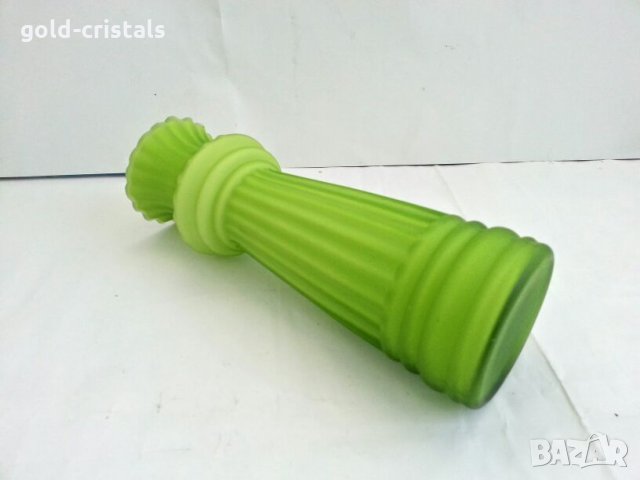 стъклена ваза цветно стъкло, снимка 6 - Вази - 27397914