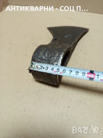 Стара Немска Кована Брадва 1.300кг Номер 2., снимка 11 - Антикварни и старинни предмети - 49776966