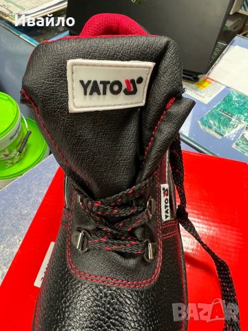 Работни обувки водо устойчиви Yato twer ,s3,src, снимка 11 - Мъжки боти - 39397943