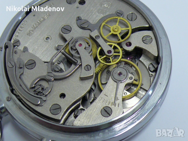 Съветски Секундомер/хронометър Слава, работещ, снимка 15 - Джобни - 53066998