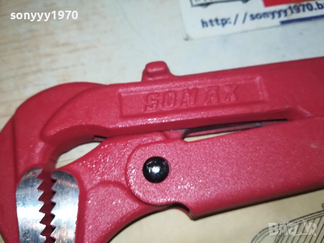 SONAX 30СМ ТРЪБЕН КЛЮЧ 2112231541, снимка 10 - Ключове - 43502689