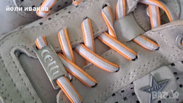 cetti кожени летни обувки 46 номер, снимка 2 - Ежедневни обувки - 52117069