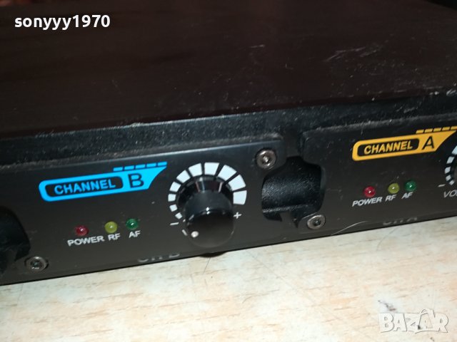 FAME MSW-4/1 UHF MODULE 4-CHANELL WIRELESS MICROPHONE SYSTEM-ВНОС GERMANY LK1EWC1211231032, снимка 5 - Ресийвъри, усилватели, смесителни пултове - 42956546