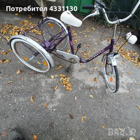 триколка велосипед , снимка 3 - Велосипеди - 52596398