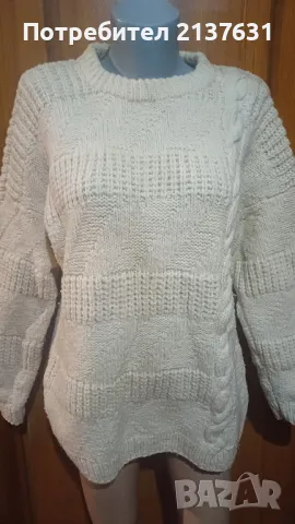 ПЛЕТЕН ПУЛОВЕР от ДОМАШНА ВЪЛНА 