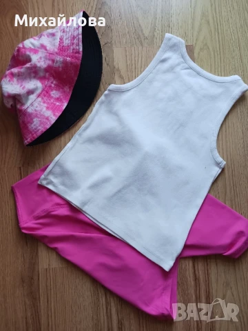 Сет къс клин, топ и шапка , снимка 3 - Комплекти - 51044903