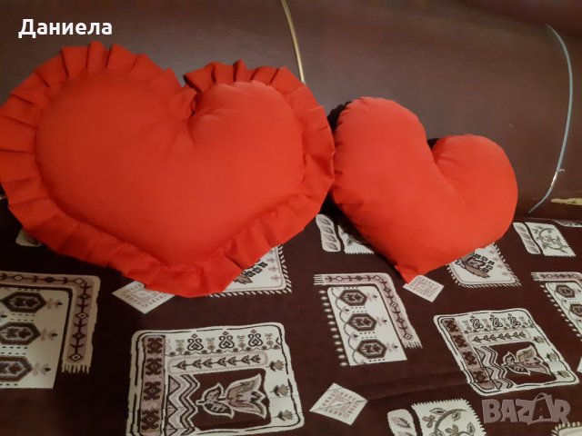Възглавница сърце , снимка 3 - Романтични подаръци - 27859475