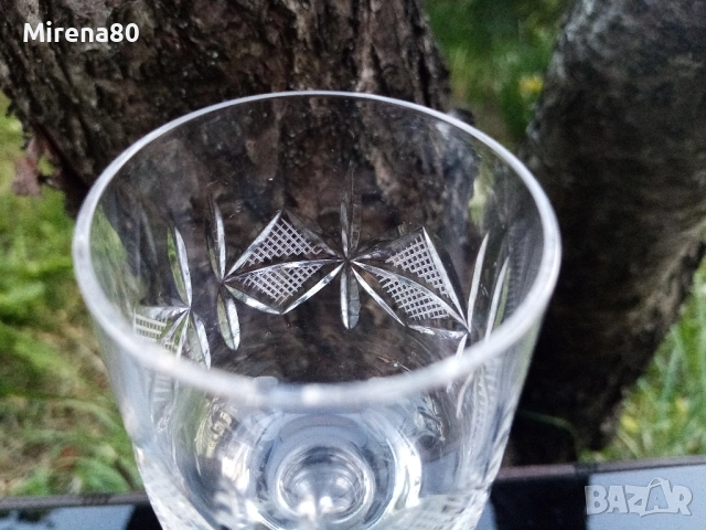 * Моника ромб * - кристален сервиз за ракия !, снимка 4 - Сервизи - 52180248