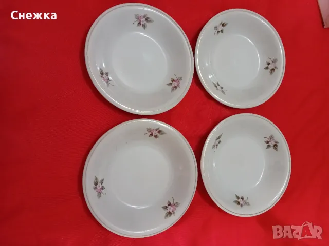 4 броя чинии за супа