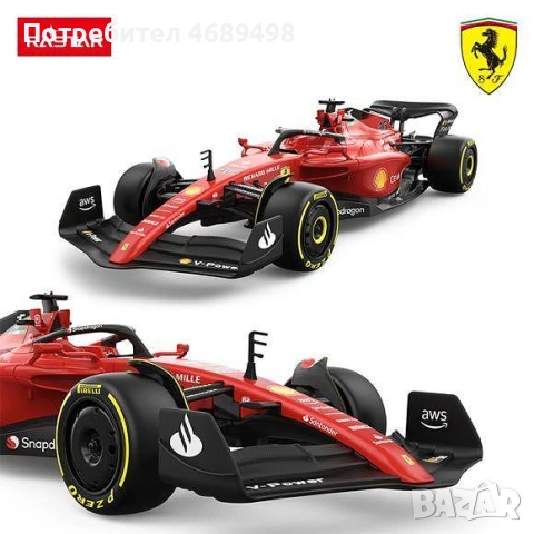 RASTAR Кола Ferrari F1 75 R/C 1:18, снимка 2 - Коли, камиони, мотори, писти - 53604564