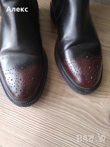 Gant - боти естествена кожа, снимка 5 - Дамски боти - 37534379
