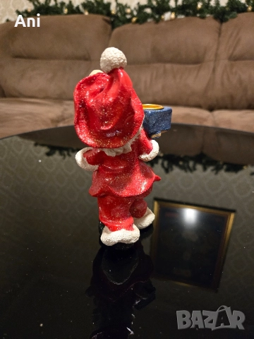 Статуетка/свещник "Дядо Коледа", снимка 6 - Декорация за дома - 52776882