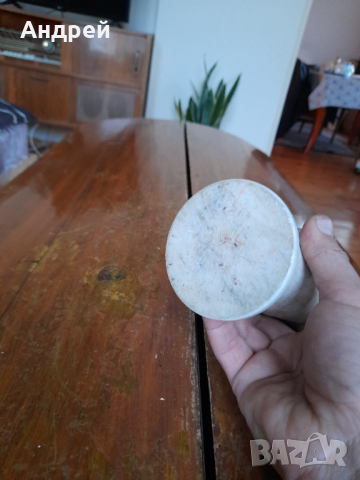 Стара мраморна ваза #2, снимка 5 - Вази - 44844928