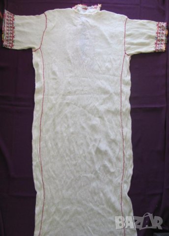 19 век Женска Риза Ръчна Бродерия Кенар, снимка 7 - Антикварни и старинни предмети - 36590606