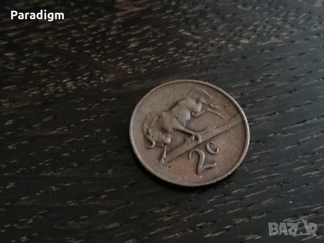 Монета - Южна Африка - 2 цента | 1965г.