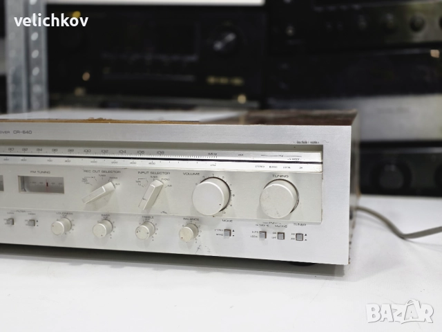 Yamaha CR-640 e зверче от златната ера на аудиото!, снимка 9 - Ресийвъри, усилватели, смесителни пултове - 51450161