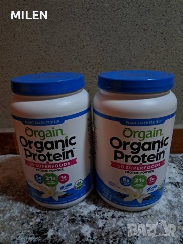 Organic Protein, снимка 1 - Хранителни добавки - 43134708