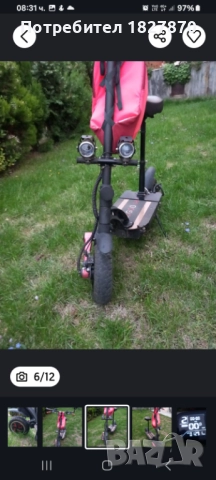 Електрическа тротинетка  Kugoo g-booster  2×800wat, снимка 6 - Велосипеди - 51491044