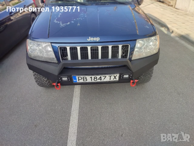 Метална ( силова) броня jeep Grand cherokee WJ , снимка 4 - Аксесоари и консумативи - 50529177