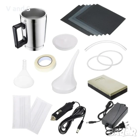 Комплект за реставрация на фарове CEIEVER, комплект за полиране на фарове, комплект инструменти за р