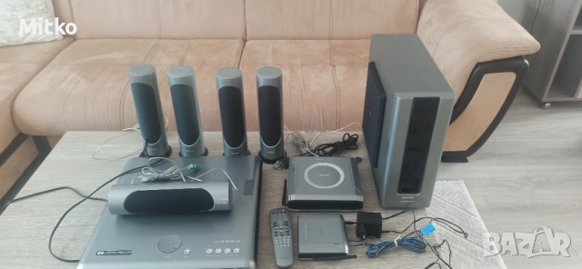 DVD Philips домашно кино с wireless връзка 