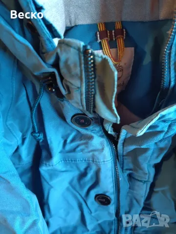 Timberland зимно яке с пух., снимка 2 - Якета - 47694414