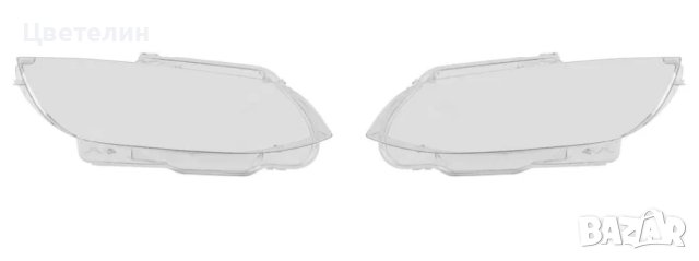 Комплект Стъкла за фар фарове BMW Е92 Е93 ляво и дясно stykla, снимка 1 - Части - 43046583