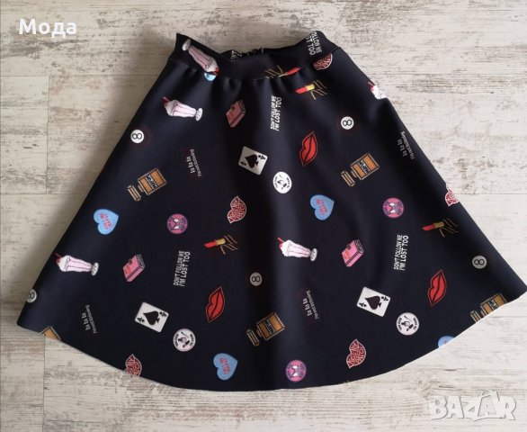  КОЖЕНА пола и от пресована вълна с ШИРОКА ДАНТЕЛА. ПО ВАШИ РАЗМЕРИ, снимка 13 - Поли - 26839287