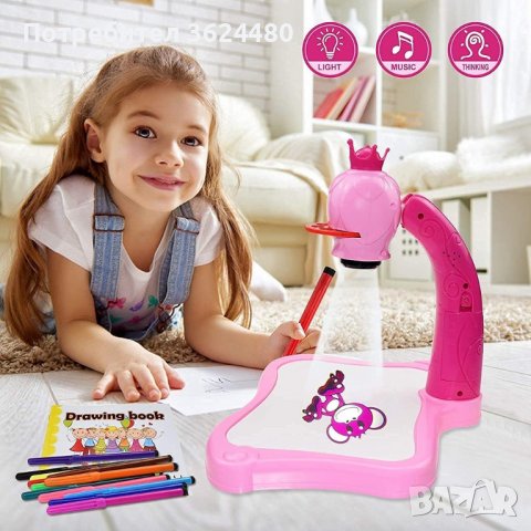 Детски проектор за рисуване Детски проектор за рисуване Детски проектор за рисуване Детски проектор , снимка 5 - Рисуване и оцветяване - 39994835