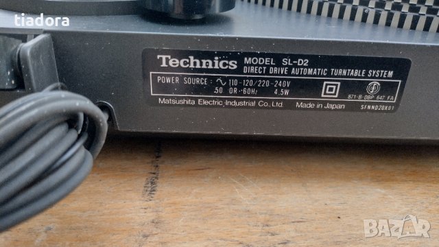 Technics sl-d2, снимка 10 - Грамофони - 43279517