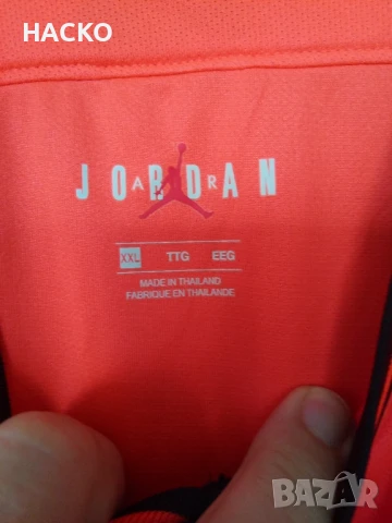 РЕТРО Футболна Фланелка Jordan на ПСЖ Сезон 2019/20 година Размер XXL 100% ОРИГИНАЛНА Внос от Англия, снимка 7 - Футбол - 50799159