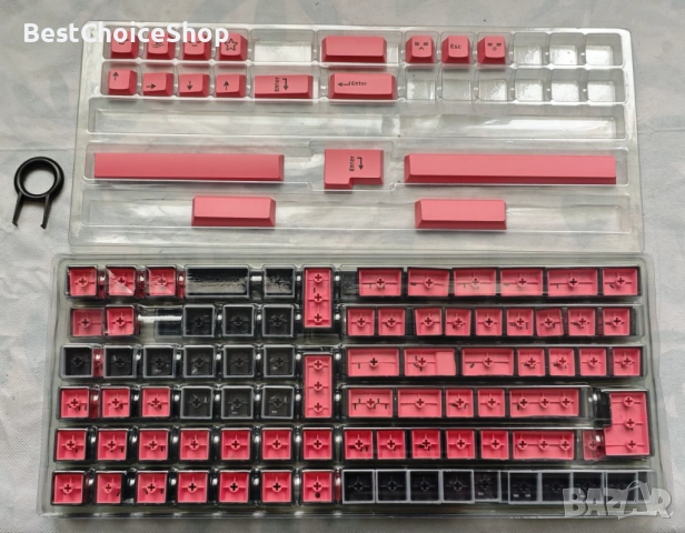 Комплект 173 клавиша Cherry профил Doubleshot персонализиран комплект клавиши, снимка 6 - Други - 53460003