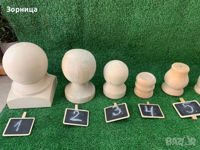 Струговани детайли за парапет,дистанционери , снимка 2 - Други - 23387556