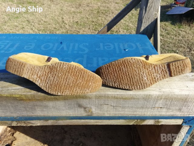 дамски боти до естествена кожа - велур, снимка 5 - Дамски боти - 26591352